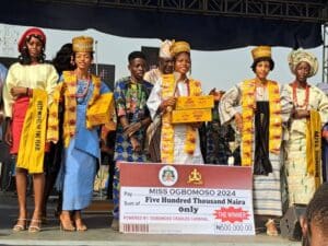 Miss Ogbomoso 2204 at Ogbomoso Cradles Carnival