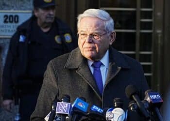 After his sentencing former Senator Robert Menendez
