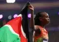 Kenyas Beatrice Chebet smashes her own 5000m
