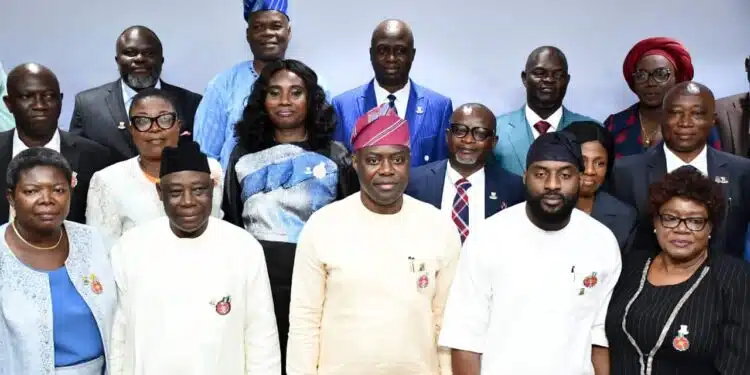 Makinde Swears In 48 Permanent Secretaries