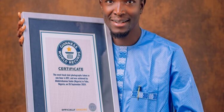 28-Year-Old Yobe Photographer Breaks World Record