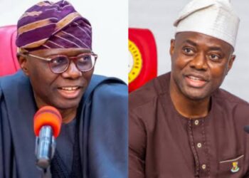 Babajide Sanwo-Olu and Seyi Mainde