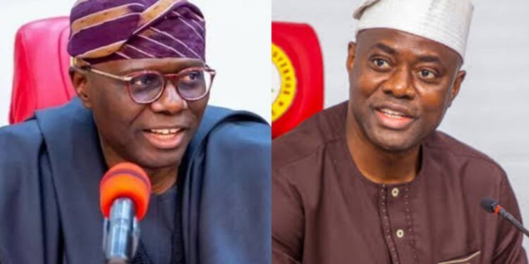 Babajide Sanwo-Olu and Seyi Mainde