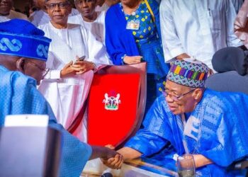 Babangida with Bola Tinubu