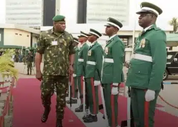 COAS with Nigerian Army recruitment 2026