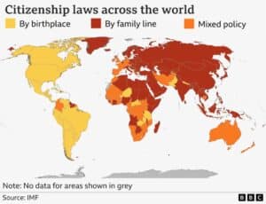 Citizenship Law across the world