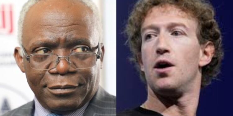 Femi Falana with Mark Zuckerberg on Meta | Reporters At Large Femi Falana with Mark Zuckerberg on Meta
