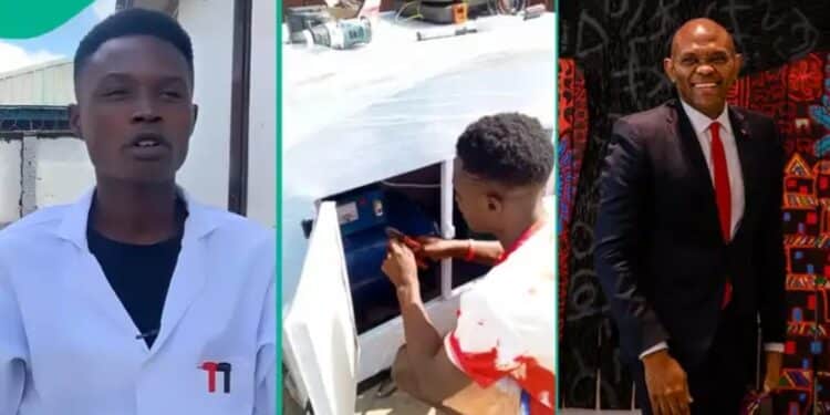 Oyekunle Michael, Graduate Who Created Fuelless Generator Receives