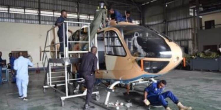 Made-in-Nigeria helicopter