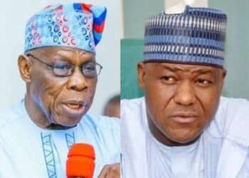 Olusegun Obasanjo and Yakubu Dogara