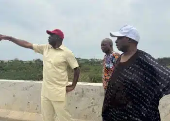 Makinde Ladoja Inspect Ibadan Circular Road Project