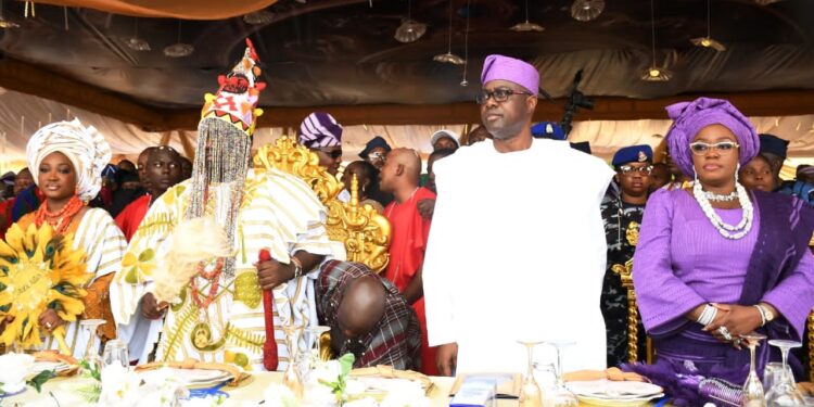 Oba Owoade Coronation as Alaafin of Oyo