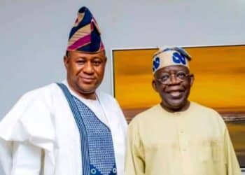 Olusegun Odebunmi Bunvic with Bola Tinubu