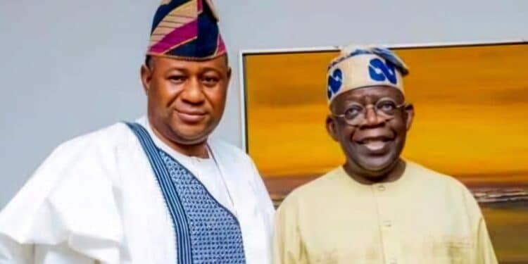Olusegun Odebunmi Bunvic with Bola Tinubu
