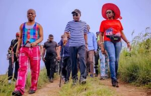 Wale Ojo-Lanre with Ekiti Governor Biodun Oyebanji