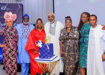 Some members of the International Coaching Federation Nigeria - ICFN Exco at the 10th Anniversary of the ICFN Event