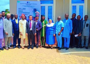 Ojo-Lanre Challenges Communication Scholars, FUOYE