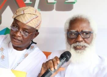 Olayinka Agboola with Amb Yemi Farounbi