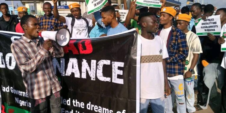 Anti-Tinubu Protest Breaks Out In Lagos