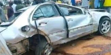 Auto accident before wedding