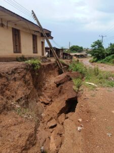 Orisunmibare/Ita Faaji Community in Ido Local Government Area of Oyo State bad road