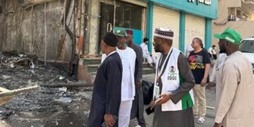 Fire Razes Hotel Housing Over 400 Nigerian Pilgrim