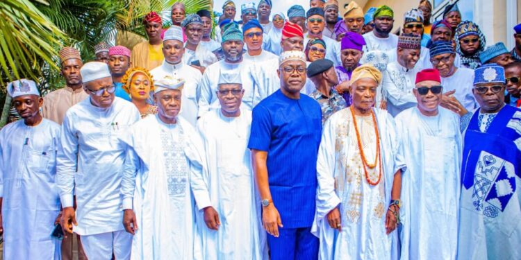 Oyo State governor Seyi Makinde Advocates