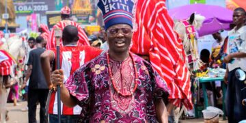 Wale Ojo-Lanre at Ojude Oba Festival