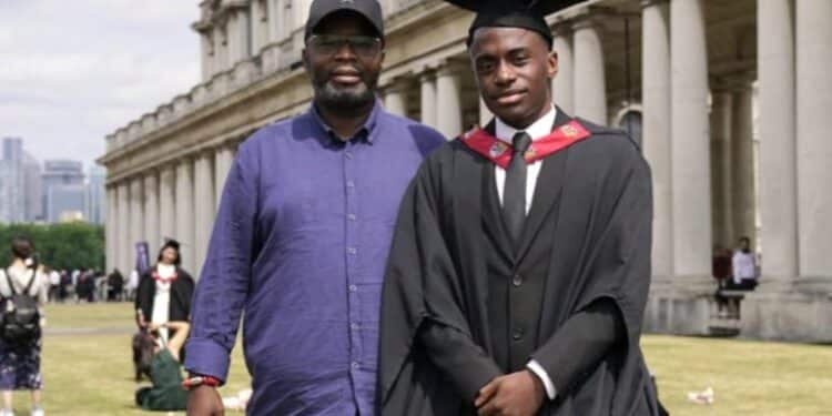 Afia CEO Adanla Celebrates As Son Graduates