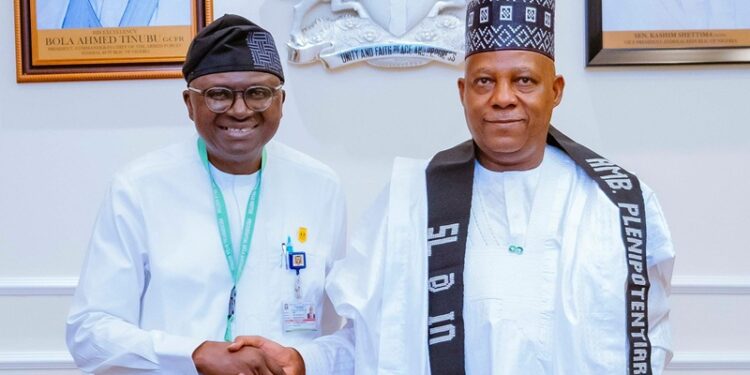 Vice President Kashim Shettima witth UI VC