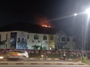 Yinka Ayefele music House on fire