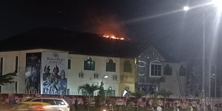 Yinka Ayefele music House on fire