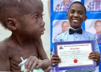 Nigerian boy branded as witch graduated primary