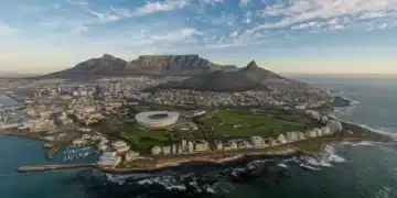 Table Mountain in South Africa