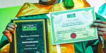 Nigeria Computer Society Honours Hon Olajide