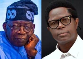 Pastor Yemi Olayinka with President Bola Tinubu