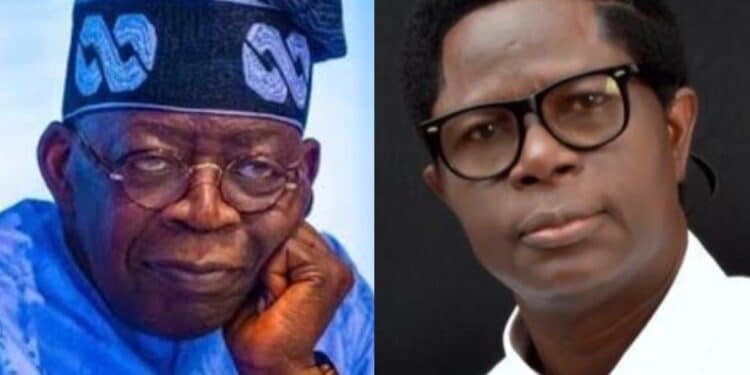 Pastor Yemi Olayinka with President Bola Tinubu