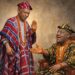Olubadan of Ibadanland Oba Rasidi Ladoja with Alaafin of Oyo, Oba Akeem Owoade