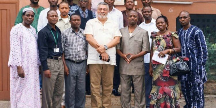 When I Took Journalists To Meet Flt Lt Jerry Raw