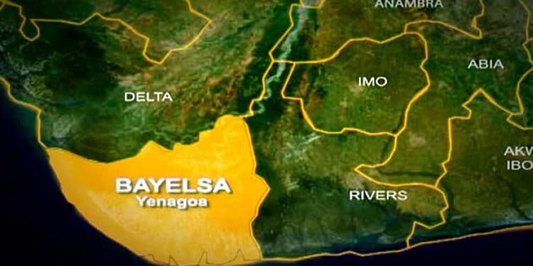 Bayelsa State map