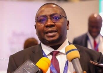 Minister of Power Adebayo Adelabu at a national energy summit