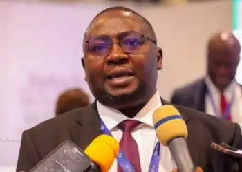Minister of Power Adebayo Adelabu at a national energy summit