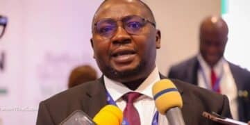 Minister of Power Adebayo Adelabu at a national energy summit