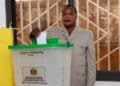 President Denis Sassou Nguesso casting his ballot in Brazzaville 2026.