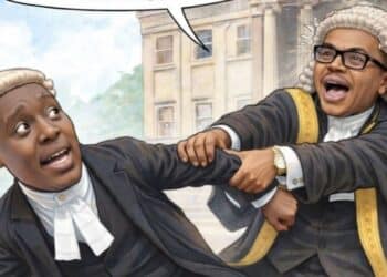 Kayode Ajulo with Wale Ojo-Lanre