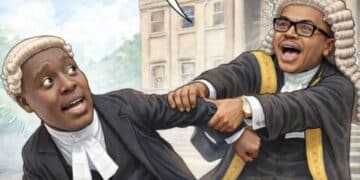 Kayode Ajulo with Wale Ojo-Lanre