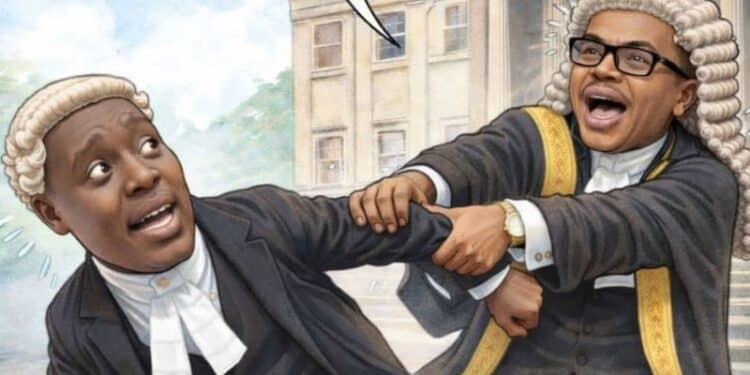 Kayode Ajulo with Wale Ojo-Lanre