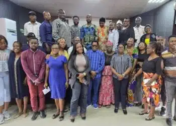 Journalists in Oyo State attending a capacity building session on automotive journalism.