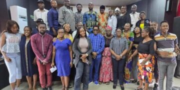 Journalists in Oyo State attending a capacity building session on automotive journalism.