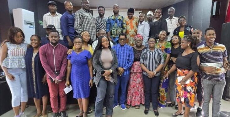 Journalists in Oyo State attending a capacity building session on automotive journalism.